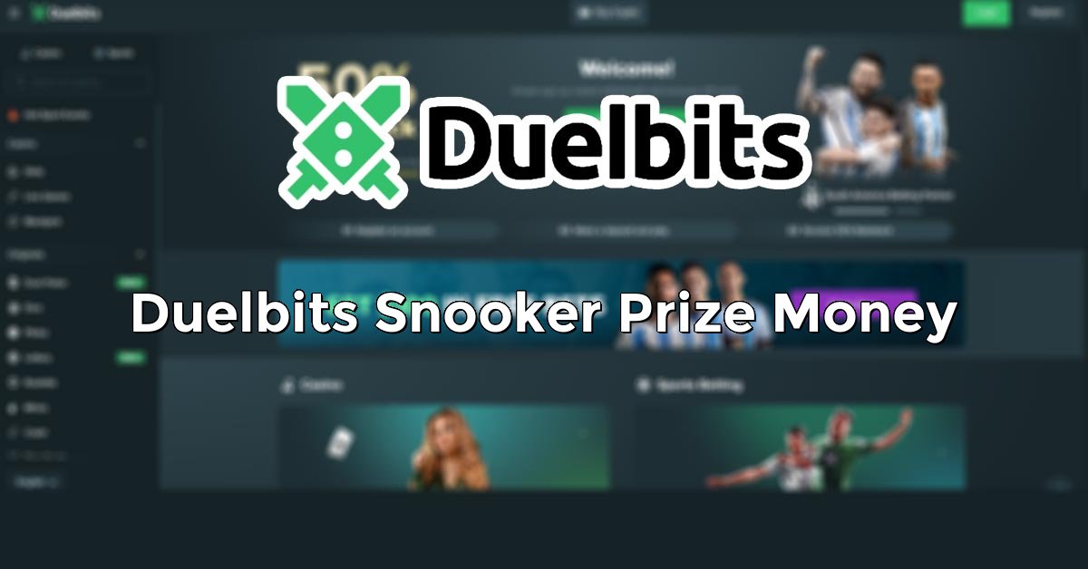 Duelbits Snooker Prize Money